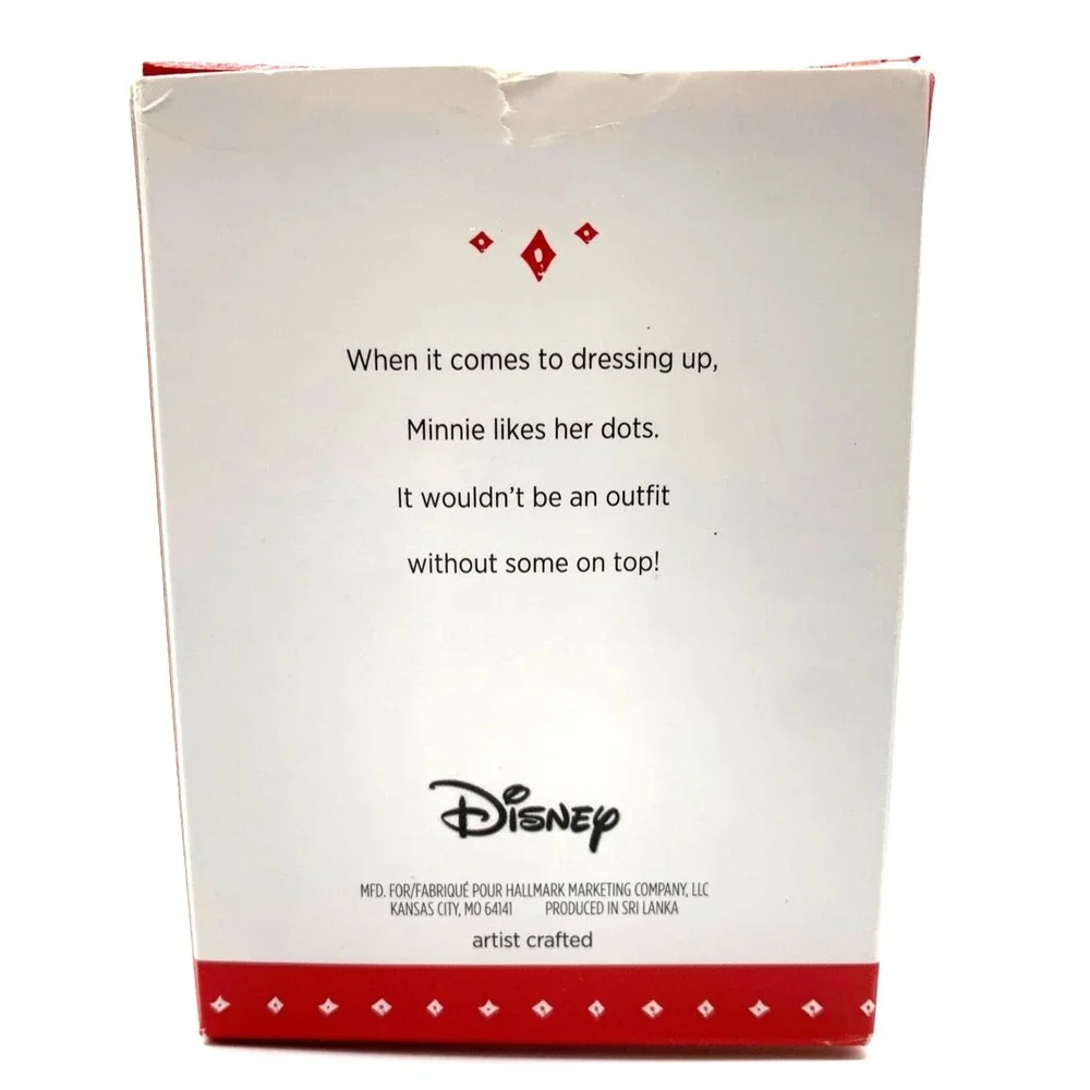 2015‎ Hallmark Keepsake Disney Minnie Mouse Picture Perfect Christmas Ornament